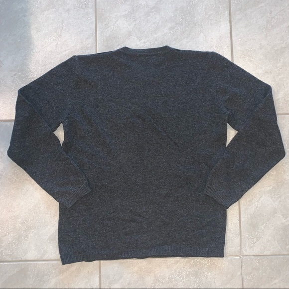 Fendi Black and Grey Wool Pullover Italian Men’s Size 52 - Picture 5 of 6